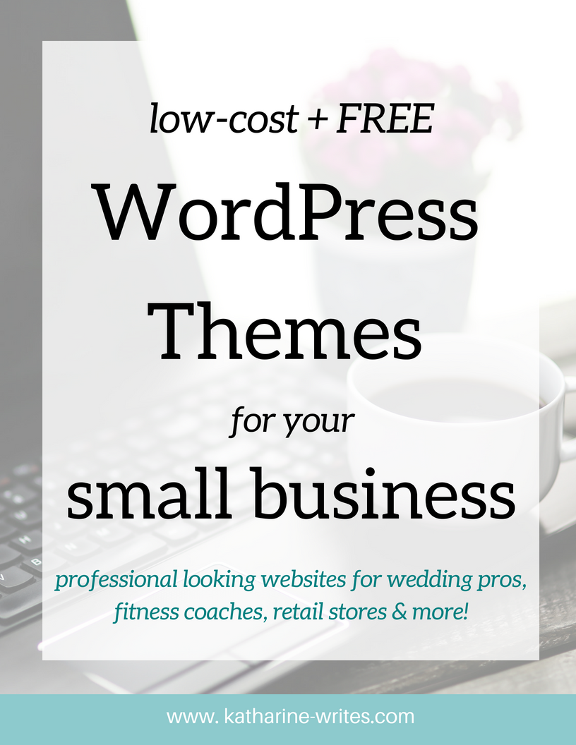 18 good-looking WordPress themes (all of them low-cost or free!) that you can use to get your small business started in the online world.  