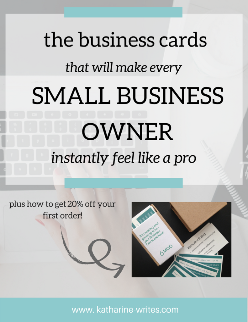 Are Moo business cards worth paying a little extra for? I'll tell you why I think the answer is yes -- plus give you a little discount off your first order! Click through to read, or pin now and save for later!