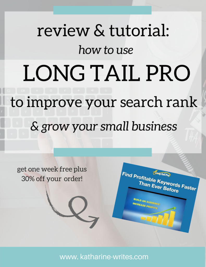 Is Long Tail Pro worth the cost for small business owners? Find out how to use this keyword research tool to grow your business. Includes a free trial and a 30 percent off promo code so you can try it out for yourself!